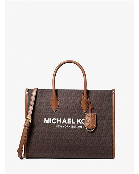 mirella medium logo tote.